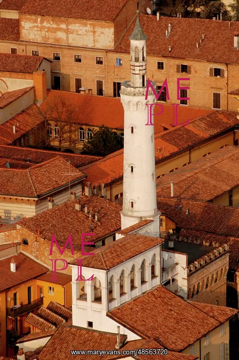 : Italy. Cremona. Minaret : Italy. Cremona. Minaret