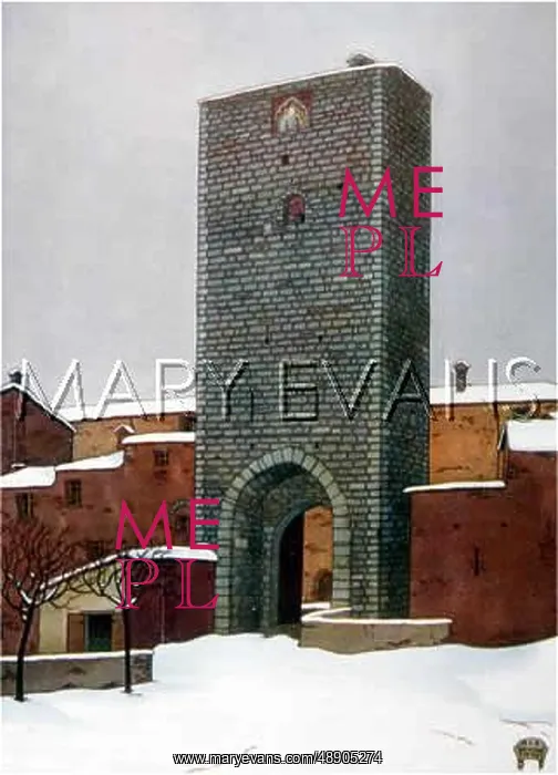 : ITALY / GUBBIO / TOWER 1931 : ITALY / GUBBIO / TOWER 1931