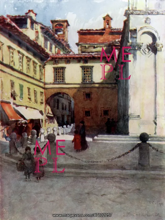 : ITALY / LUCCA / PIAZZA 1905 : ITALY / LUCCA / PIAZZA 1905