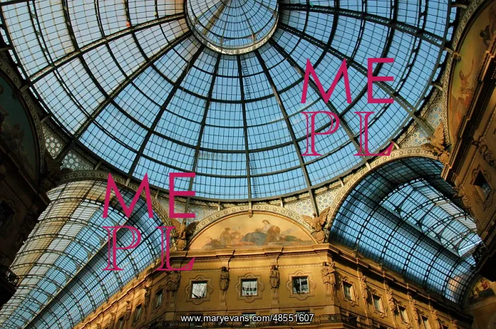 : Italy. Milan. Victor Emmanuel Gallery : Italy. Milan. Victor Emmanuel Gallery