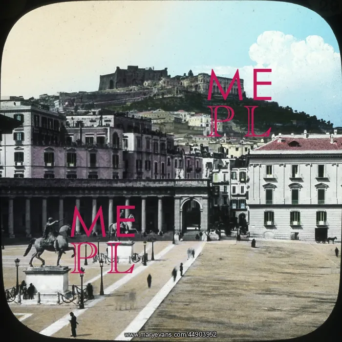 : Italy - Naples - Piazza del lebiscito : Italy - Naples - Piazza del lebiscito