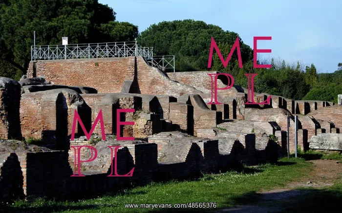 : Italy. Ostia Antica. Baths of Neptune : Italy. Ostia Antica. Baths of Neptune