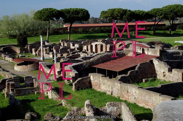  : Italy. Ostia Antica. Ruins