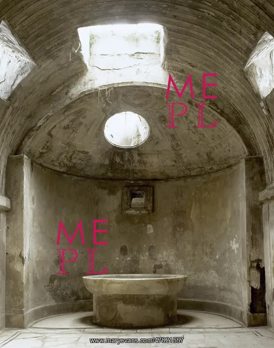 : Italy. Pompeii. The Forum thermal baths. Public baths : Italy. Pompeii. The Forum thermal baths. Public baths