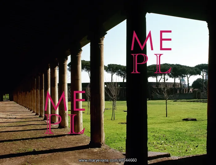  : Italy. Pompeii. Great gym