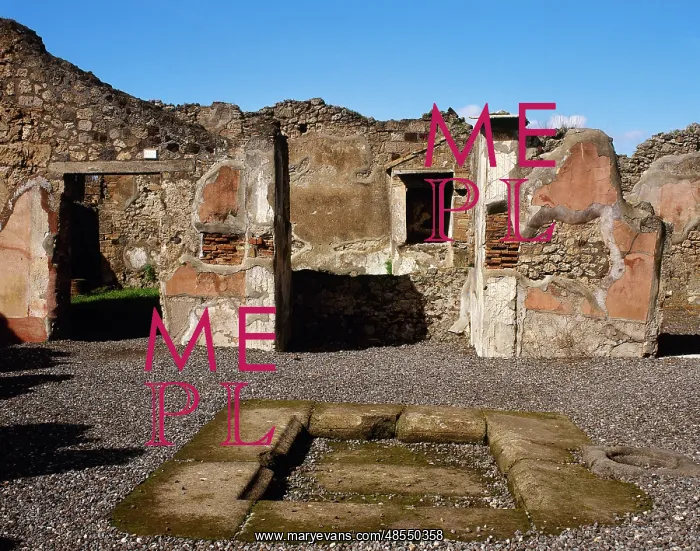  : Italy. Pompeii. The House of Adonis. Atrium