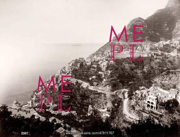 : Italy - Positano, cliffs and Mediterrranean Sea : Italy - Positano, cliffs and Mediterrranean Sea