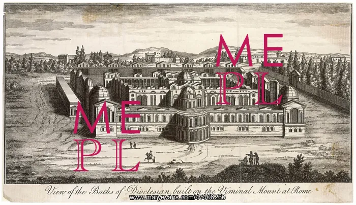 : ITALY ROME BATHS : ITALY ROME BATHS