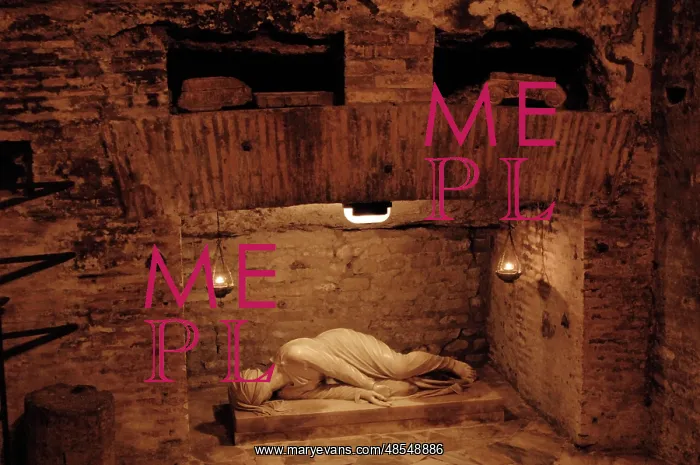  : Italy. Rome. Catacombs of Callixtus
