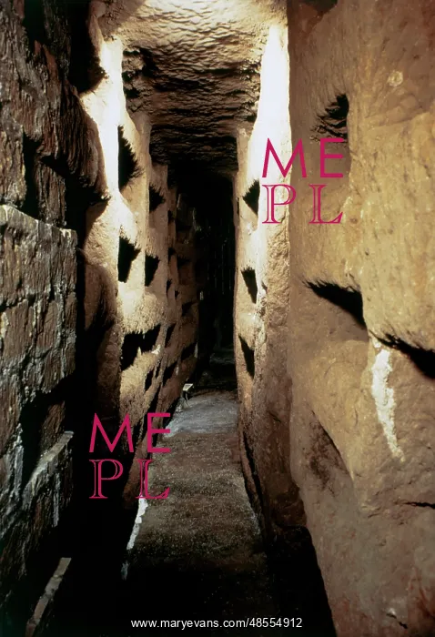 : Italy. Rome. Catacombs of Callixtus : Italy. Rome. Catacombs of Callixtus