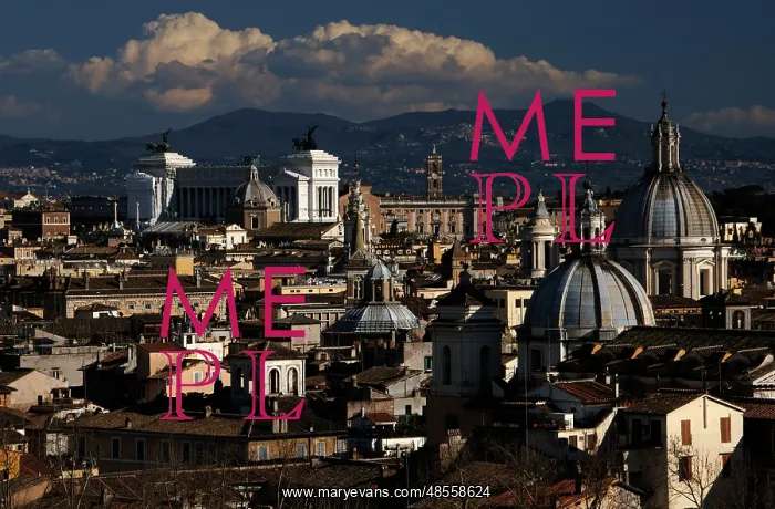  : Italy. Rome. City panorama