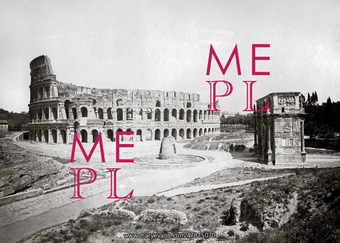 : Italy Rome - the Colosseum and arch of Constantine : Italy Rome - the Colosseum and arch of Constantine