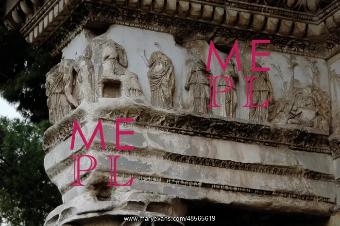  : Italy. Rome. Forum of Nerva. Built in 85-97 A.C. Colonnacce