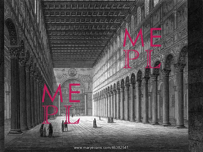  : Italy, Rome, Lateran Basilica, interior view