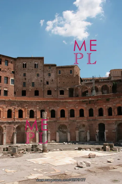: Italy. Rome. Market of Trajan : Italy. Rome. Market of Trajan
