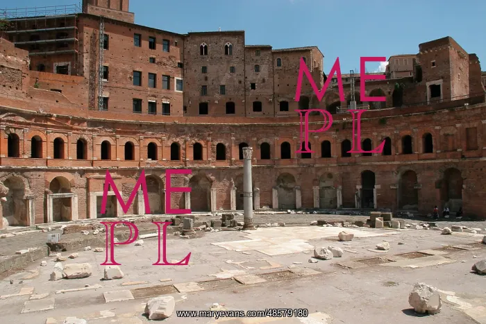 : Italy. Rome. Market of Trajan : Italy. Rome. Market of Trajan