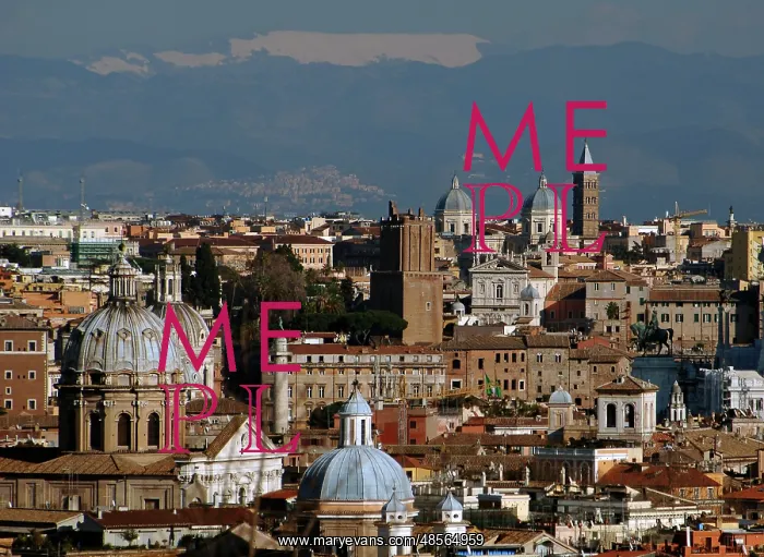  : Italy. Rome. Panorama