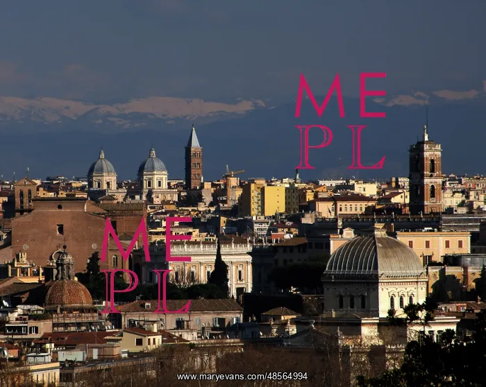  : Italy. Rome. Panorama