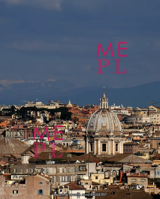  : Italy. Rome. Panorama