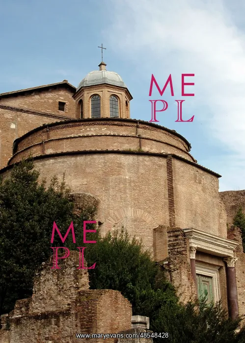  : Italy. Rome. Romulus Temple