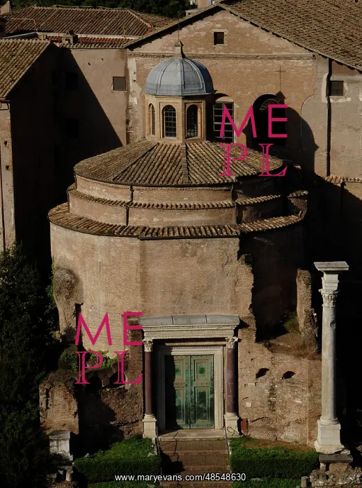  : Italy. Rome. Romulus Temple