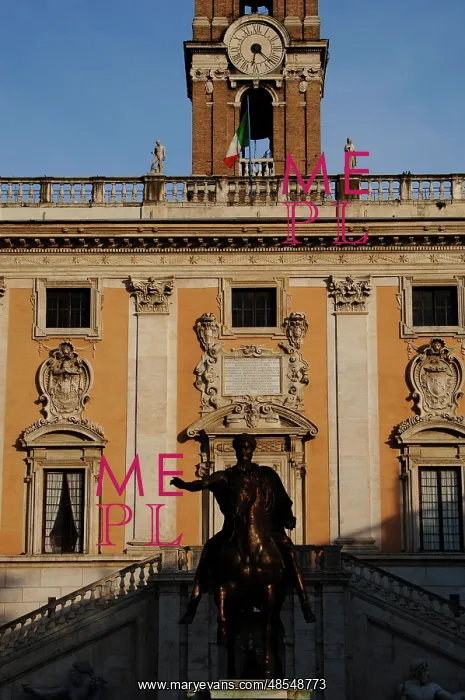 : Italy. Rome. Senatorial Palace : Italy. Rome. Senatorial Palace