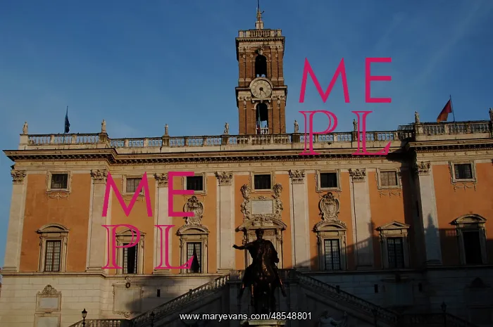 : Italy. Rome. Senatorial Palace : Italy. Rome. Senatorial Palace