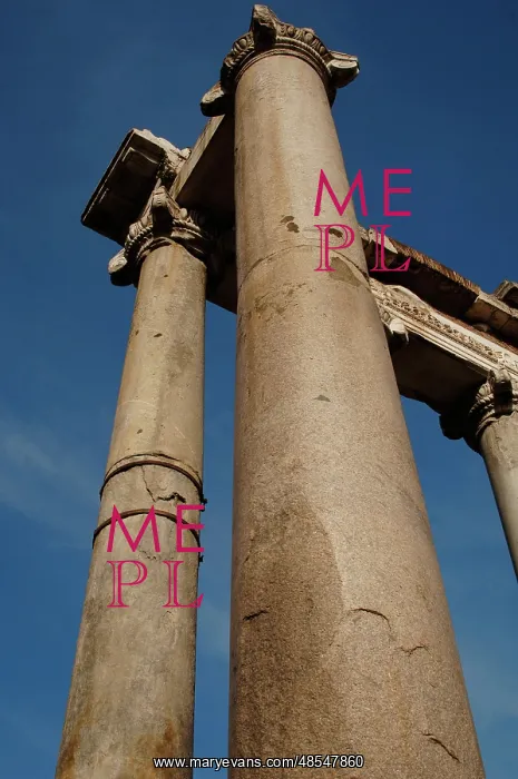 : Italy. Rome. Temple of Saturn : Italy. Rome. Temple of Saturn
