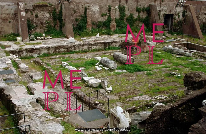  : Italy. Rome. Trajan's Forum. Ruins