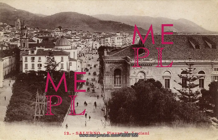 : Italy - Salerno - Piazza M. Luciani : Italy - Salerno - Piazza M. Luciani