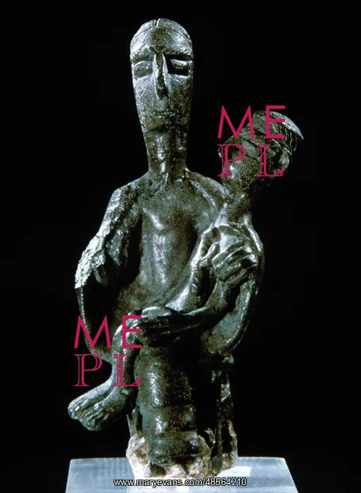 : Italy. Sardinia. Nuragic civilization. Figurine of a woman w : Italy. Sardinia. Nuragic civilization. Figurine of a woman w