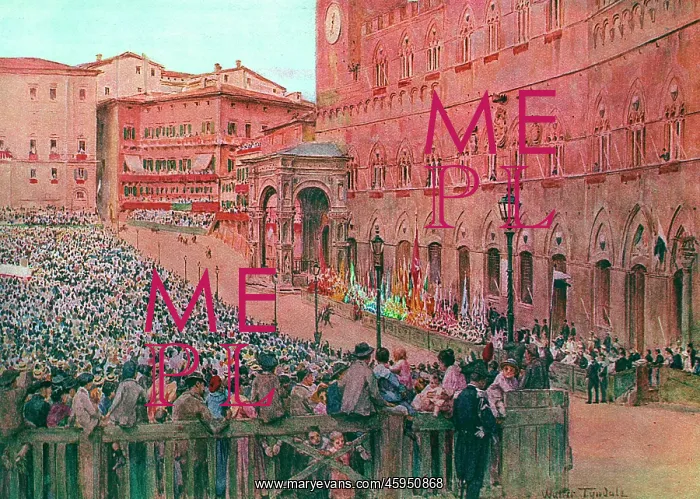 : Italy - Siena Palio 1913 : Italy - Siena Palio 1913