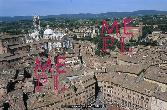  : ITALY. Siena. View of the city from the tower
