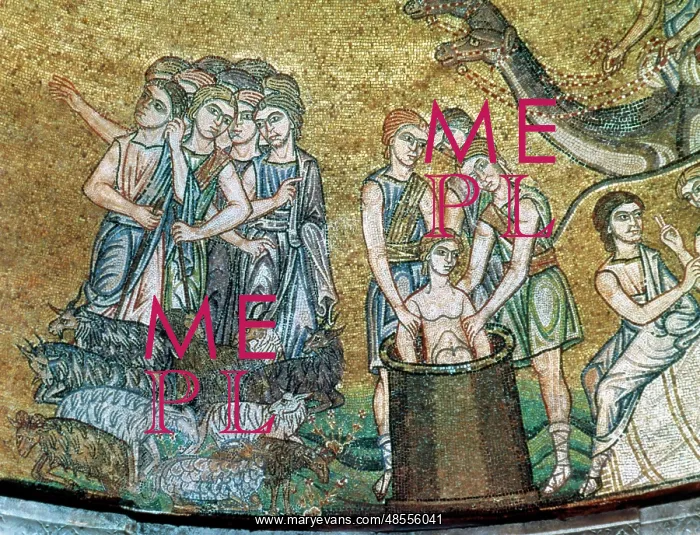 : Italy. Venice. Saint Mark's Basilica. Mosaic. Joseph Thrown : Italy. Venice. Saint Mark's Basilica. Mosaic. Joseph Thrown