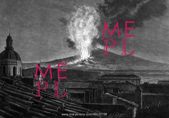 : Italy, volcano, Mount Etna, Sicily, during eruption : Italy, volcano, Mount Etna, Sicily, during eruption