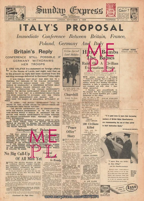 : Italy's peace propsals : Italy's peace propsals