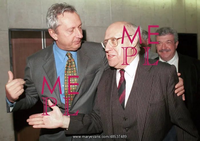 : ITAR-TASS Director Ignatenko and Russian conductor : ITAR-TASS Director Ignatenko and Russian conductor