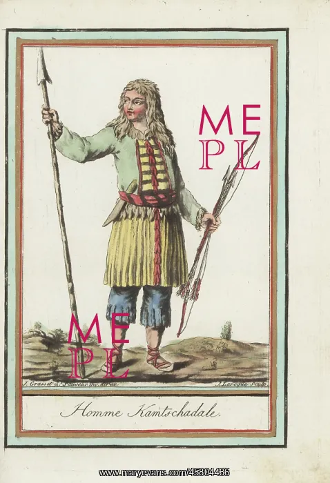 : Itelmen or Kamchadal man : Itelmen or Kamchadal man