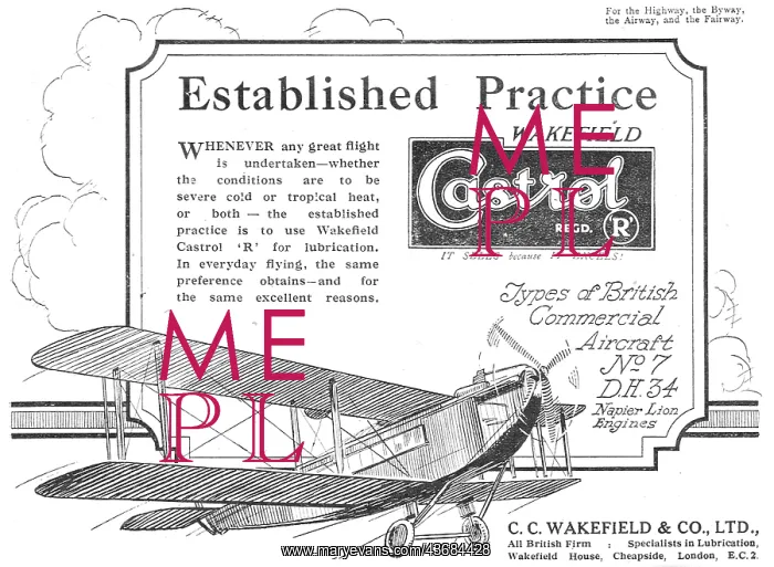: It's Established Practice To Specify Castrol 'R' Engine Oil : It's Established Practice To Specify Castrol 'R' Engine Oil