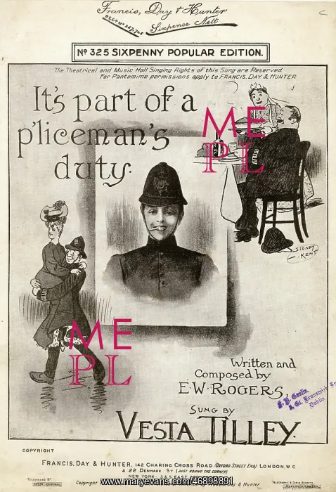 : It's Part of a P'liceman's Duty, by E W Rogers : It's Part of a P'liceman's Duty, by E W Rogers