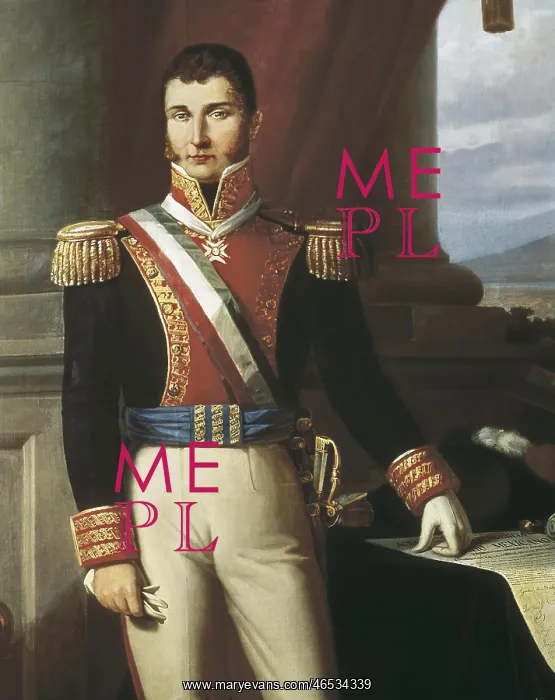 : ITURBIDE, Agustgn (1783-1824). Mexican general and : ITURBIDE, Agustgn (1783-1824). Mexican general and