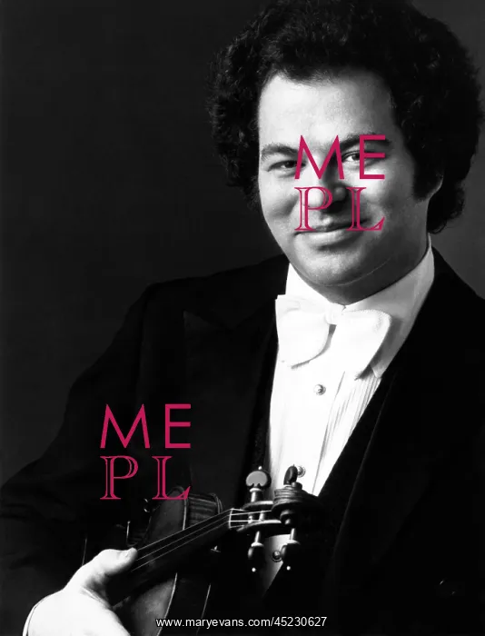 : Itzhak Perlman, ca. 1980s? : Itzhak Perlman, ca. 1980s?