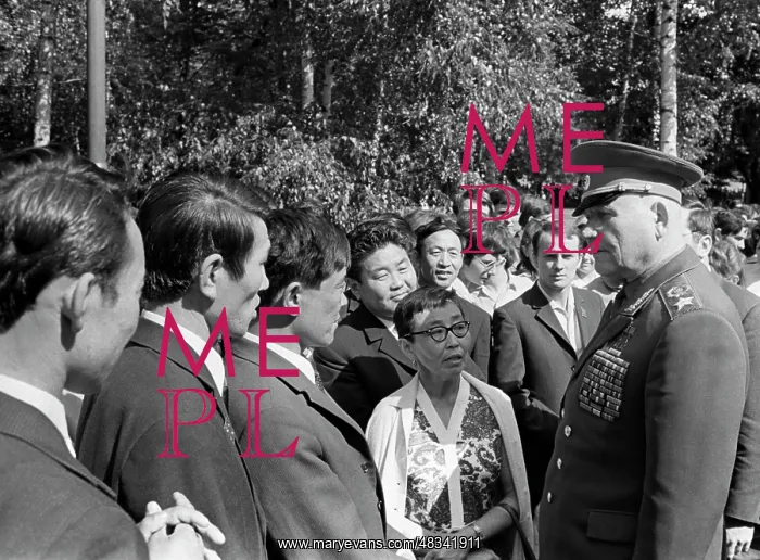 : Ivan Konev meets young people, 1971 : Ivan Konev meets young people, 1971