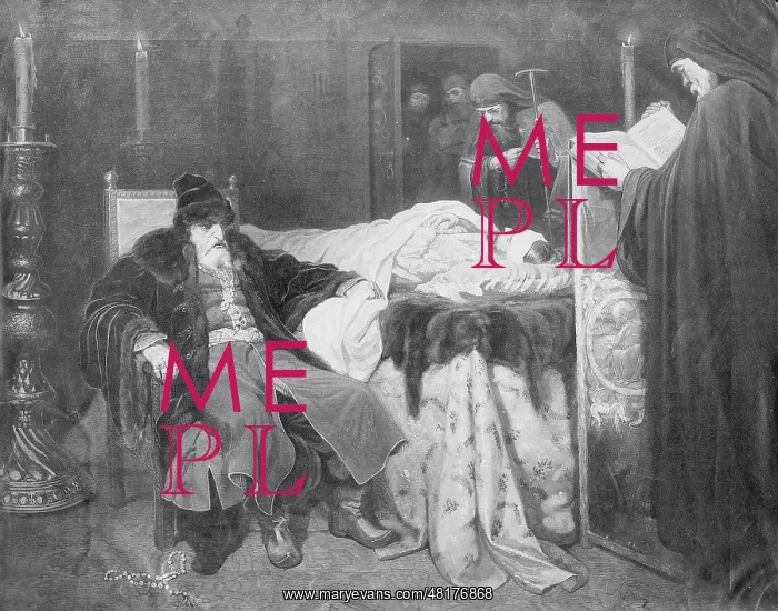 : Ivan the Terrible at the dead body of his son : Ivan the Terrible at the dead body of his son