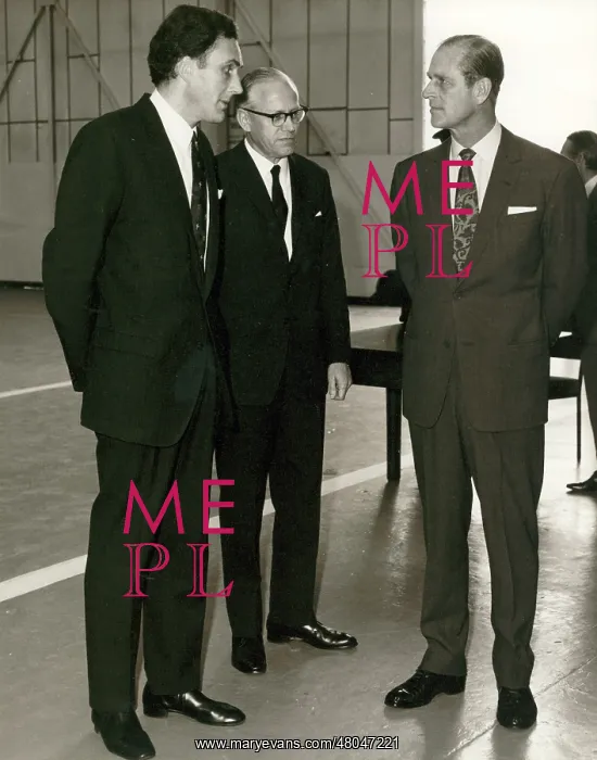: Ivan Yates, Frederick Page and HRH the Duke of Edinburgh : Ivan Yates, Frederick Page and HRH the Duke of Edinburgh