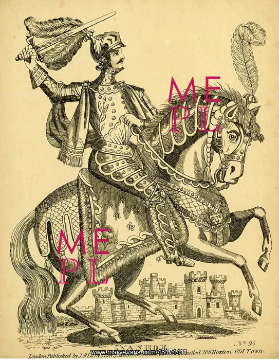  : Ivanhoe on horseback
