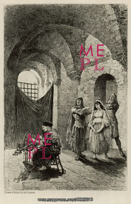 : IVANHOE / REBECCA IN CELL : IVANHOE / REBECCA IN CELL