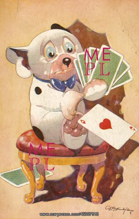 : I've lost my heart properly this time! by G.E Studdy : I've lost my heart properly this time! by G.E Studdy
