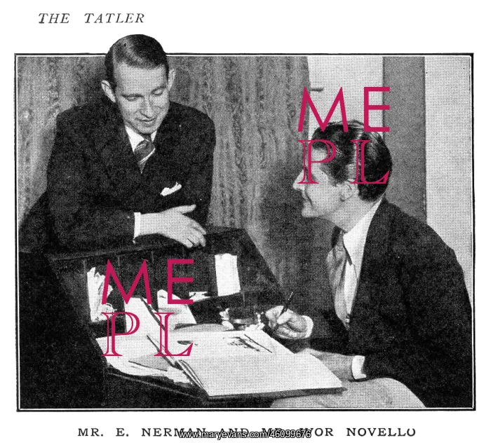 : Ivor Novello (right) : Ivor Novello (right)