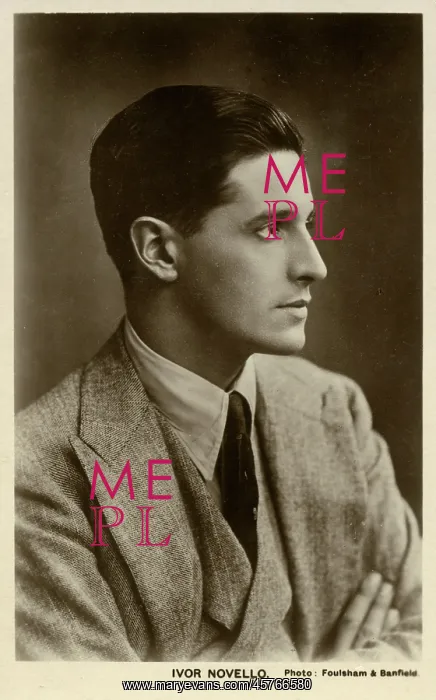 : Ivor Novello - Welsh composer and actor : Ivor Novello - Welsh composer and actor